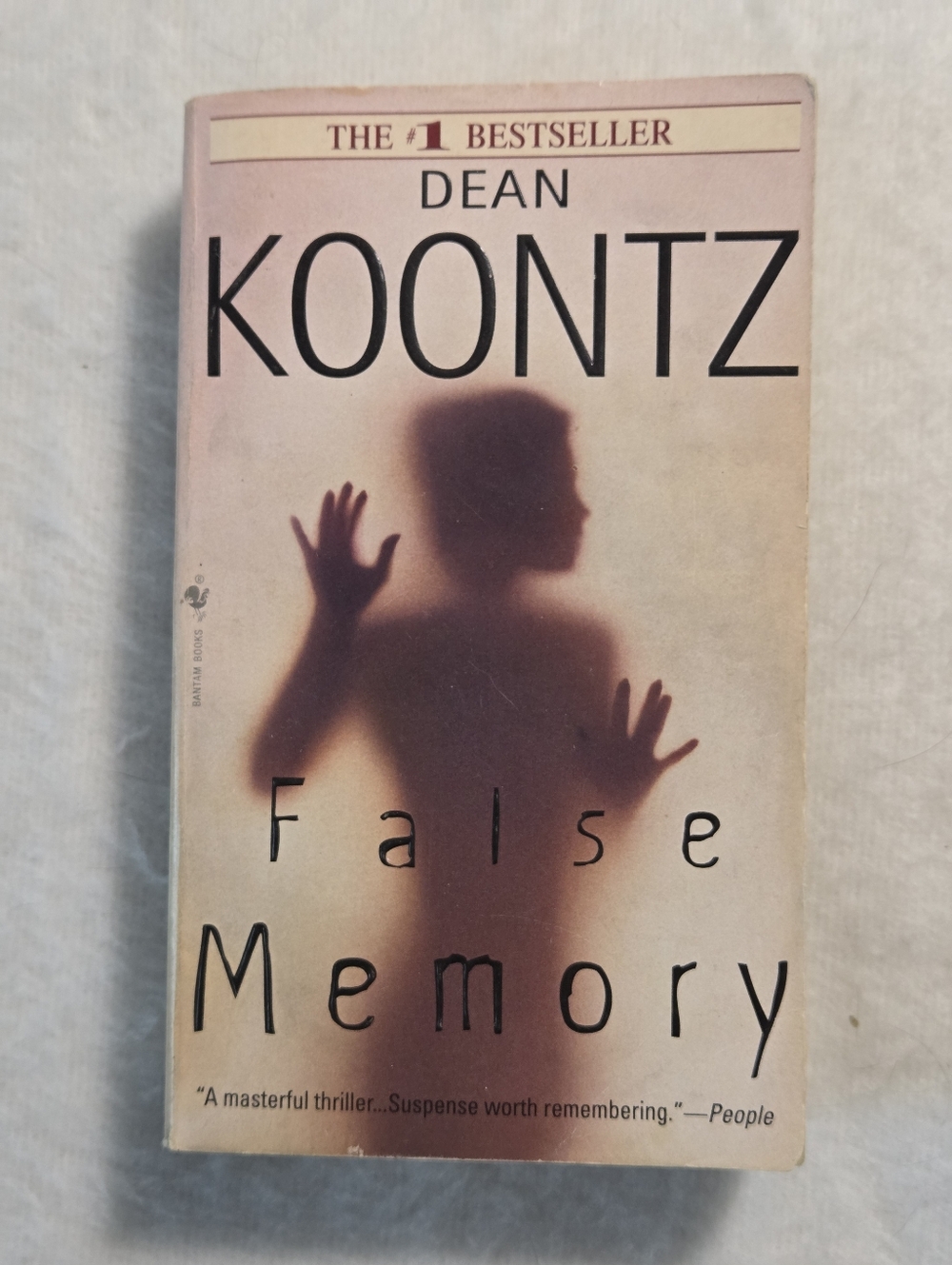 ☀️False Memory by Dean Koontz Paperback Book